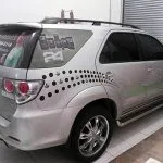 Adesivação Herbalife Hilux Personalização Laterais e Vidros